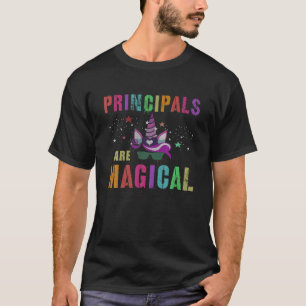 Happy PRINCIPALS ARE MAGICAL I'm Unicorn School Sq T-Shirt
