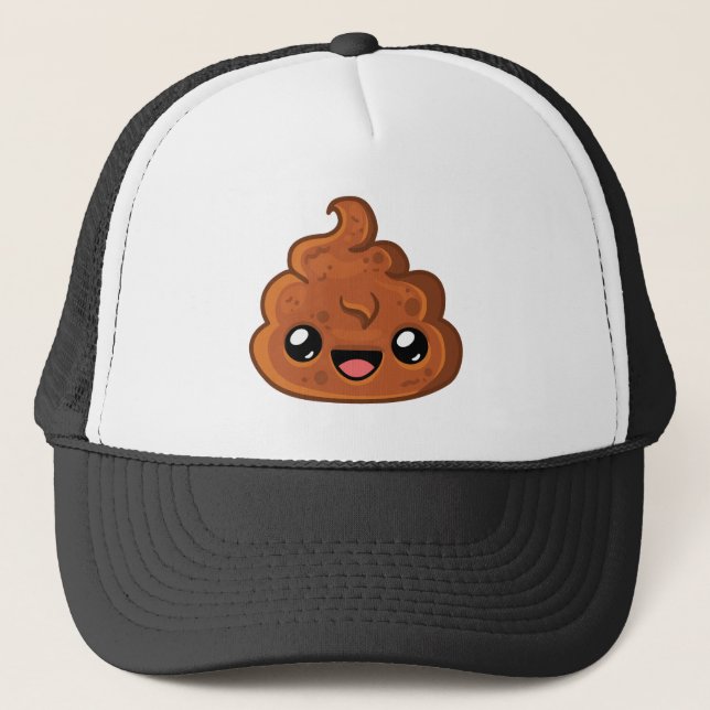 Happy "Pudding" - Happy Jump Trucker Hat (Front)