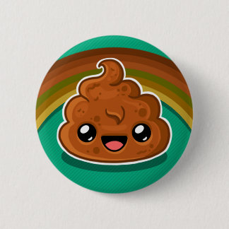 Happy Pudding - Rainbow Style 6 Cm Round Badge