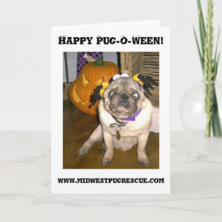 Happy Pug-O-Ween!, www.mid... Card