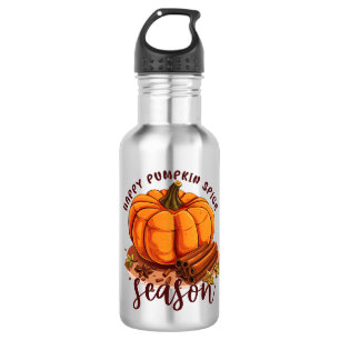 Happy Pumpkin Spice Season – Cosy Autumn Vibes 532 Ml Water Bottle
