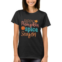 Happy Pumpkin Spice Season Fall Typography