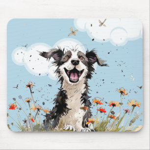Happy Pup Mouse Mat