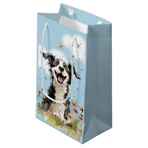 Happy Pup Small Gift Bag