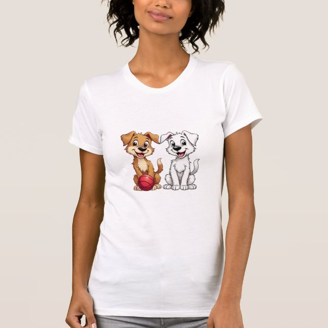 Happy puppy T-Shirt (Front)