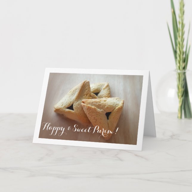 Happy Purim Card (Front)