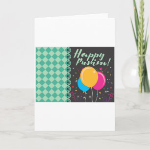 happy purim card