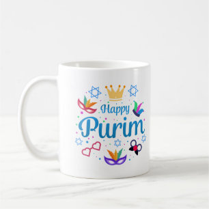 Happy Purim - Chag Purim Sameach Coffee Mug