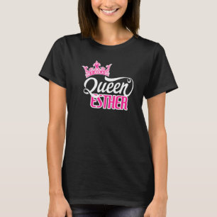 Happy Purim Costume Idea Queen Esther Hebrew Jewis T-Shirt