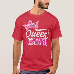 Happy Purim Costume Idea Queen Esther Hebrew Jewis T-Shirt
