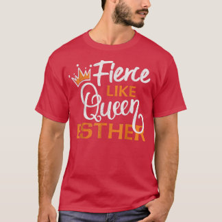 Happy Purim Costume Idea Queen Esther Hebrew Jewis T-Shirt