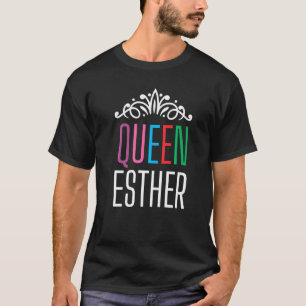 Happy Purim Costume Idea Queen Esther Hebrew Jewis T-Shirt