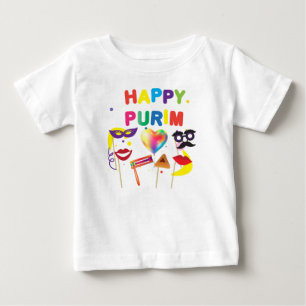 Happy Purim Festival Kids Party Holiday Gifts Baby T-Shirt