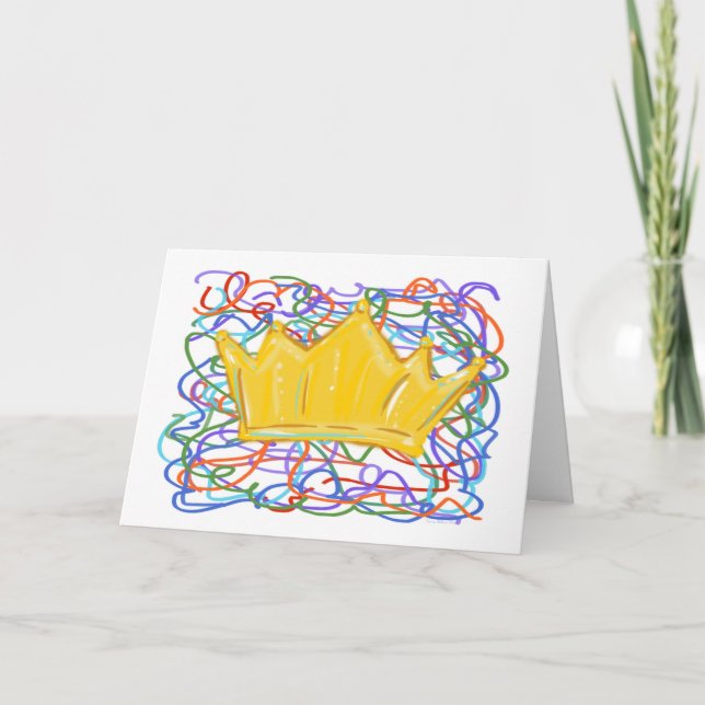 Happy Purim! Holiday Card (Front)