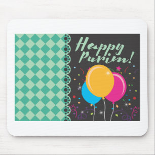 happy purim mouse mat