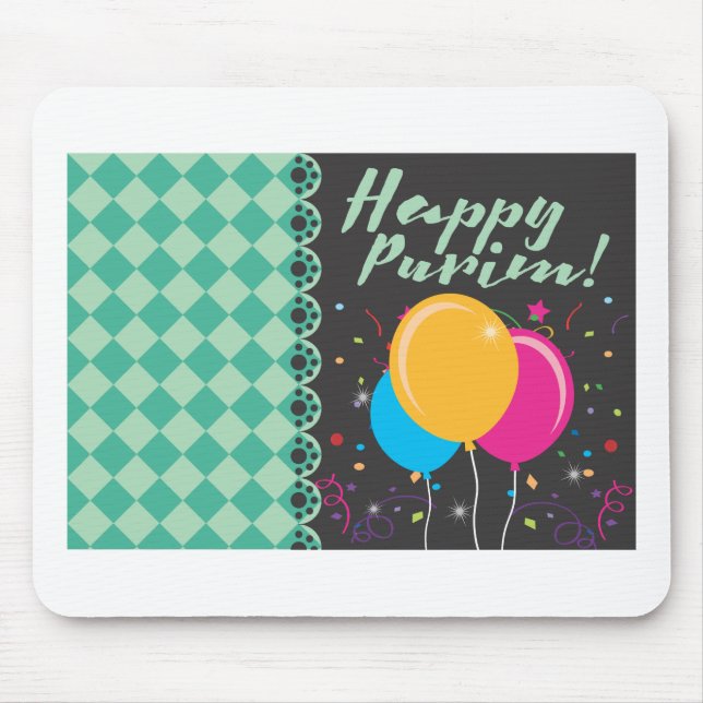 happy purim mouse mat (Front)