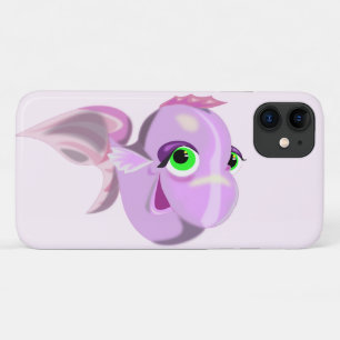 Happy Purple Fish - iPhone 11 Case