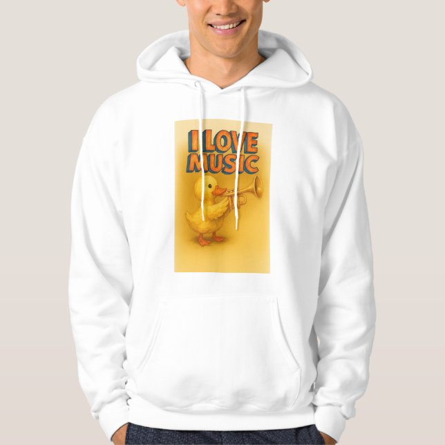 Happy Quack Melody Hoodie (Front)