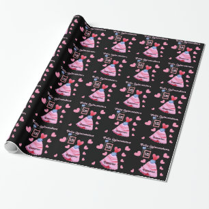 Happy Quinceanera Quince Años Wrapping Paper