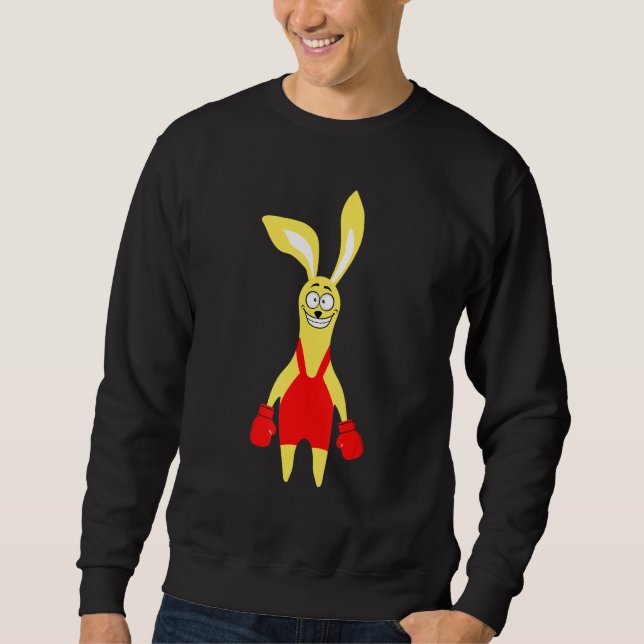 Happy Rabbit Boxer Sweatshirt (Front)
