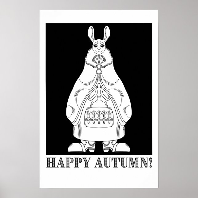 Happy Rabbit Poster (Front)