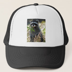 HAPPY RACCOON TRUCKER HAT