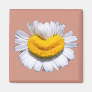 Happy Radiant Chamomile Smile Magnet
