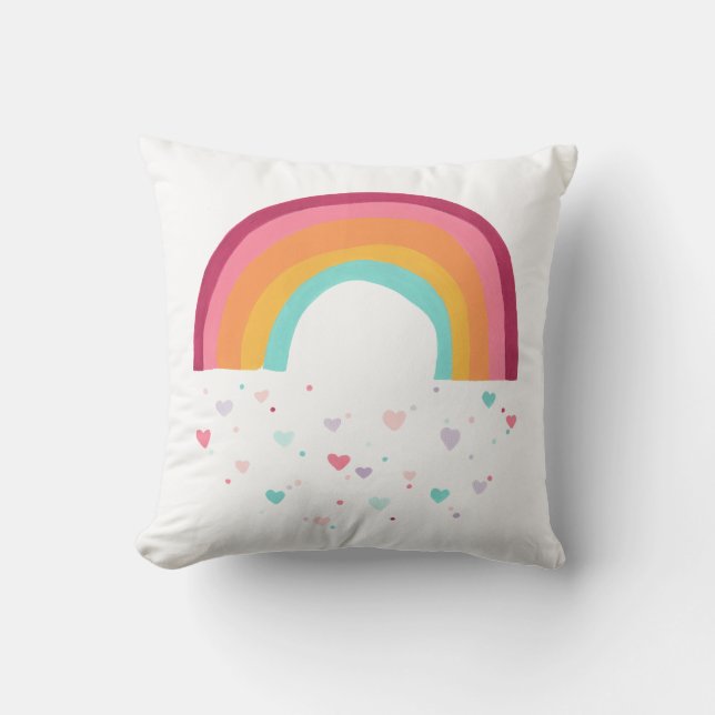 Happy Rainbow Magic Cushion (Front)