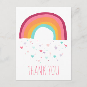 Happy Rainbow Magic - Thank You Postcard
