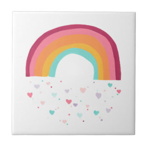 Happy Rainbow Magic Tile