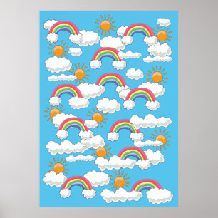 Happy Rainbow Poster