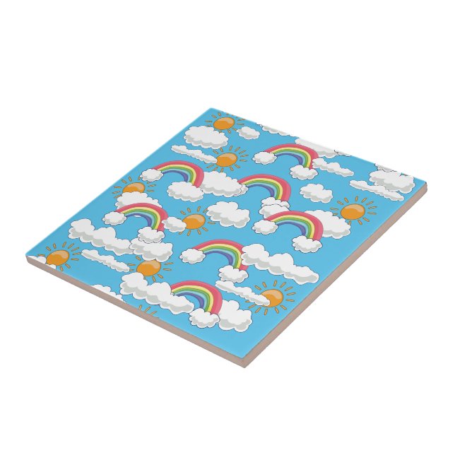 Happy Rainbow Tile (Side)