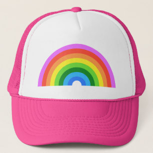 Happy Rainbow Trucker Hat