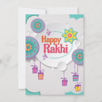 Happy Rakhi Card for Brother