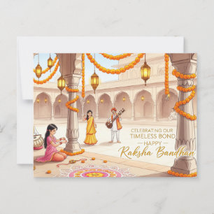 Happy Rakhi, Raksha Bandhan Postcard