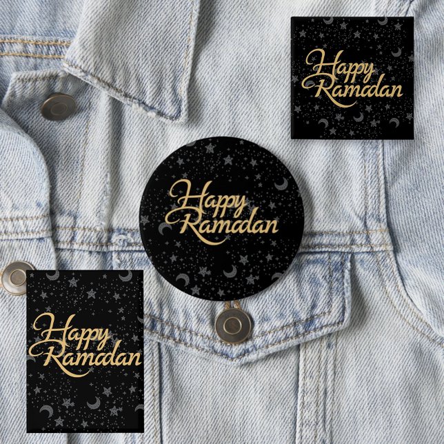 happy Ramadan 3 Cm Round Badge (Creator Uploaded)