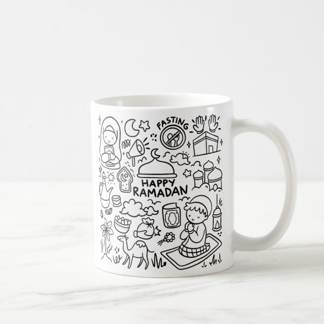 Happy Ramadan Coffee Mug (Right)