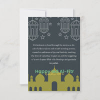 Happy Ramadan Eid Al-Fitr Card