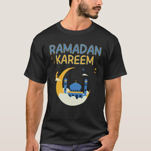 Happy Ramadan Kareem 2023 Muslim Islam T-Shirt (Front)