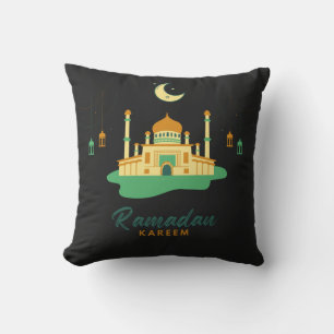 Happy Ramadan Kareem And Eid Mubarak 2022 Cushion