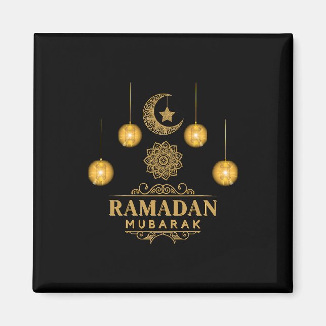 Happy Ramadan Kareem And Eid Mubarak 2023 Holiday  Magnet (Front)