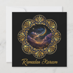 Happy Ramadan Kareem And Eid Mubarak 2024 Card