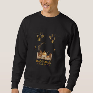 Happy Ramadan Kareem -Eid Mubarak Greetings Sweatshirt