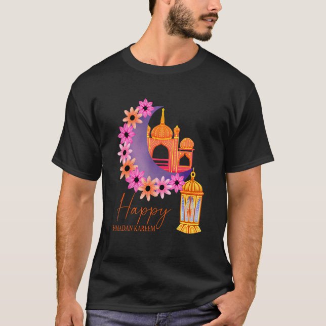 Happy Ramadan Kareem  Islamic Fasting Day Kids You T-Shirt (Front)
