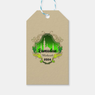 Happy Ramadan Mubarak Kareem personalised 2024 Gift Tags