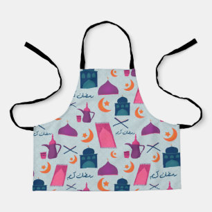 Happy Ramadan Pattern Apron
