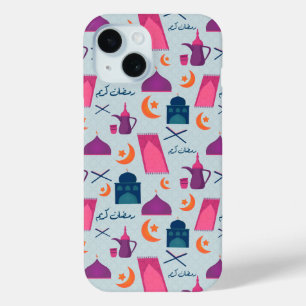Happy Ramadan Pattern iPhone 15 Case