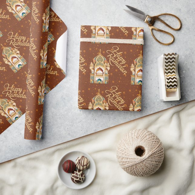 happy Ramadan Wrapping Paper (Crafts)