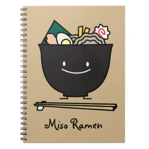 Happy Ramen Bowl Notebook