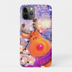 Happy Reindeer - Merry Christmas  iPhone 11 Pro Case
